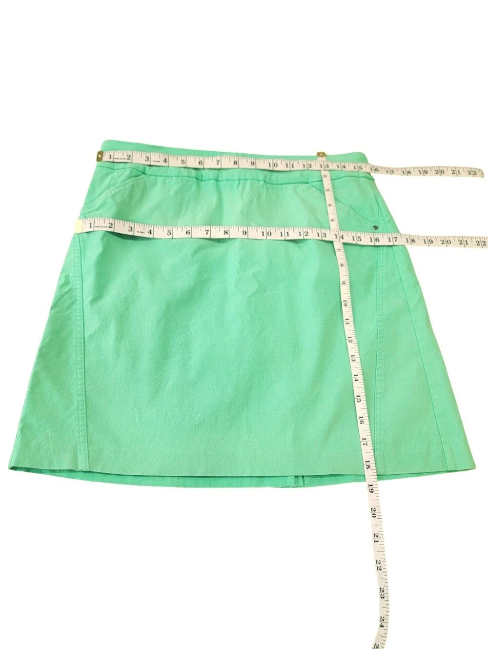 Northern Reflections Skort Bright Green A Line Athleisure Casual Women’s Size M - Picture 12 of 15